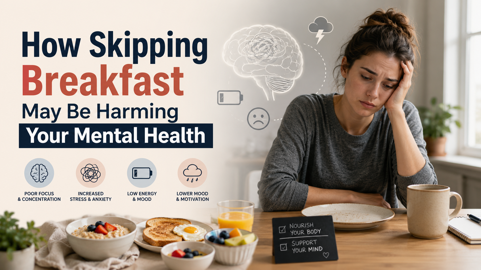 How Skipping Breakfast May Be Harming Your Mental Health